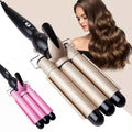Soft Bloomers Triple Barrel Curling Iron – Salon-Worthy Waves at Home