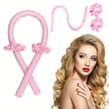 Soft Bloomers Satin Curling Set – Effortless Waves While You Sleep